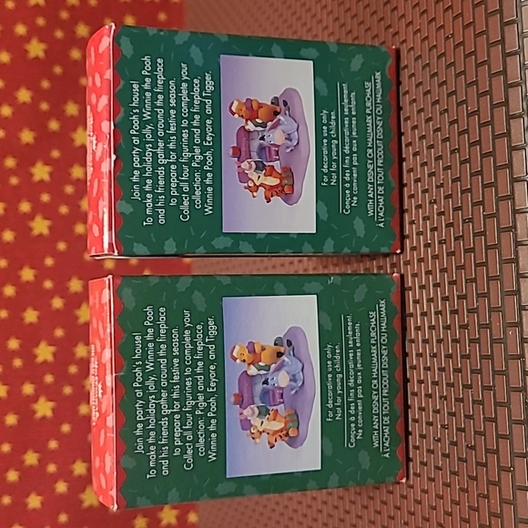 Hallmark 1999 Merry Miniatures Winnie The Pooh & Tigger Figurines - Picture 5 of 5